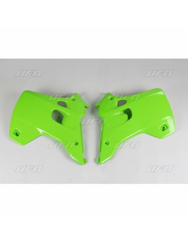 UFO Radiator Covers Green Kawasaki KX125/250