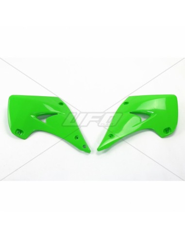 UFO Radiator Covers Green Kawasaki KX125/250