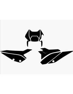 BLACKBIRD Plate Stickers -...