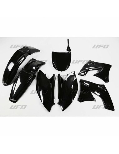 Kit plastic UFO Negru Kawasaki KX250F