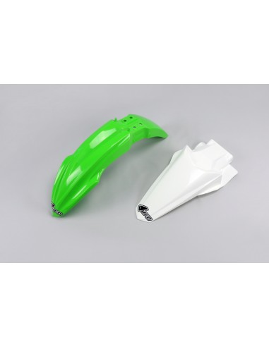 Kit aripa fata/spate UFO Culoare OEM Kawasaki KX85 Verde