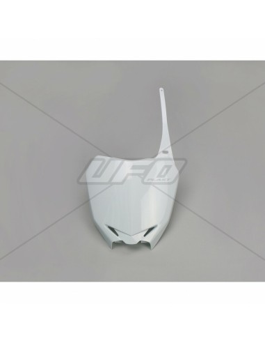 UFO Front Number Plate White Suzuki RM-Z250/450