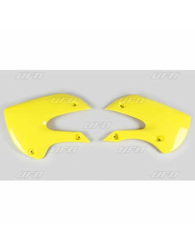 UFO Radiator Covers Yellow Suzuki RM65