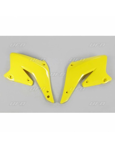 UFO Radiator Covers Yellow Suzuki RM-Z250