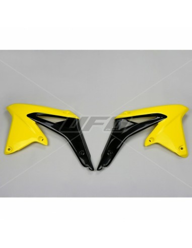 Capace radiator UFO Galben/Negru Suzuki RM-Z450