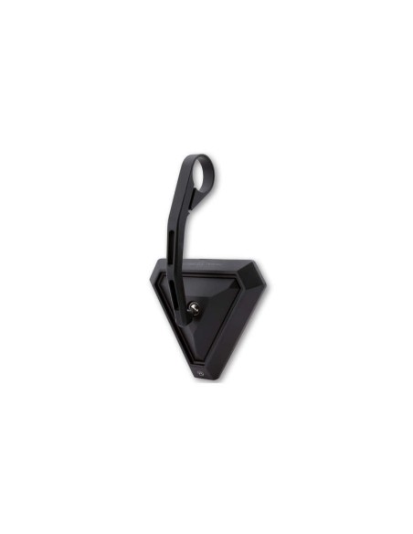 HIGHSIDER pro Bar End Mirror Tetra Black Long (1pc)