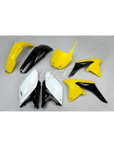 Kit plastic UFO Culoare OEM Galben/Negru/Alb Suzuki RM-Z250