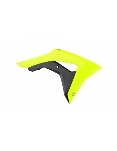 POLISPORT Radiator Covers Neon Yellow Honda CRF450R