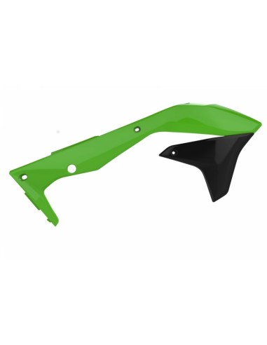 POLISPORT Capace radiator 16 Culoare OEM Verde/Kawasaki KX450F
