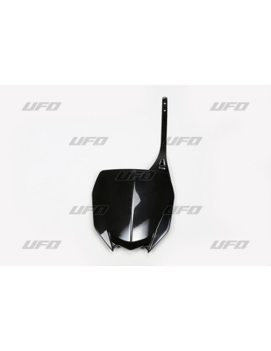 UFO Front Number Plate Black Yamaha YZ450F