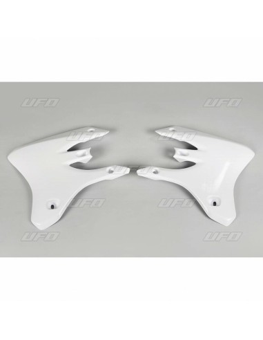 UFO Radiator Covers White Yamaha WR250F/450F