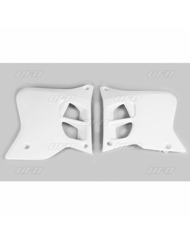 UFO Radiator Covers White Yamaha