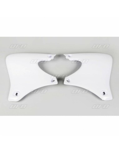 UFO Radiator Covers White Yamaha