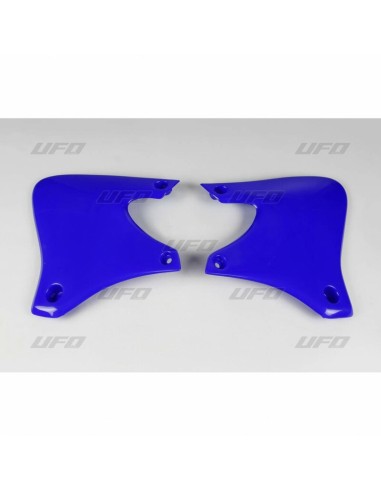 UFO Radiator Covers Reflex Blue Yamaha WR400F/YZ400F