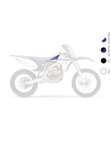 Conexiune radiator UFO Alb Yamaha YZ450F