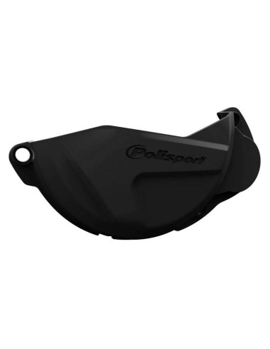 POLISPORT Clutch Cover Protection Black Honda CRF250R