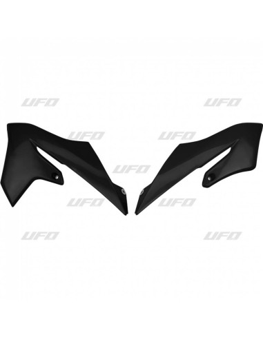 UFO Radiator Covers Black Yamaha YZ65