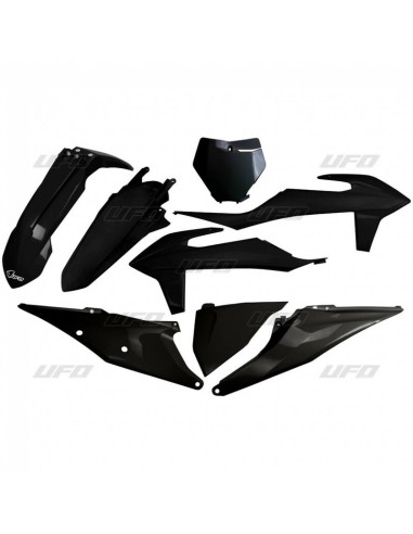 Kit plastic UFO Negru KTM SX/SX-F