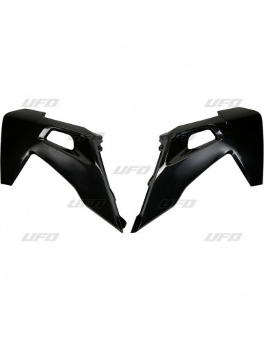 UFO Radiator Covers Black Husqvarna FC/TC