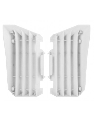 POLISPORT Radiator Louvers White Yamaha YZ250F/YZ450F