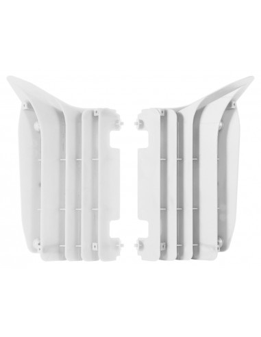 POLISPORT Radiator Louvers White Yamaha YZ250F