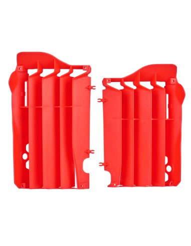 POLISPORT Radiator Louvers Red Honda CRF450R