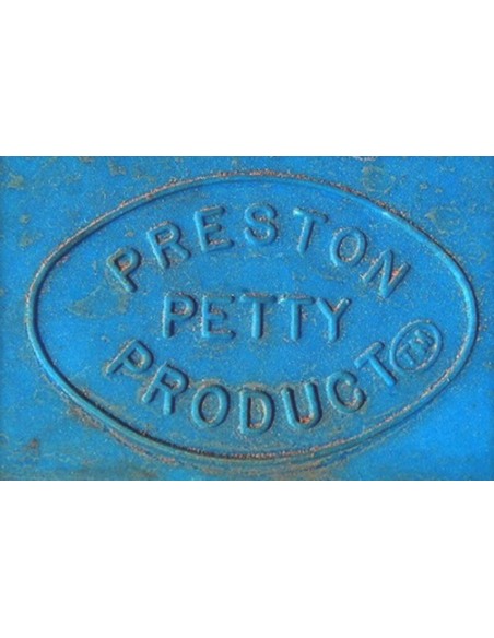 PRESTON PETTY Headlight Plate Halogene Bultaco Blue