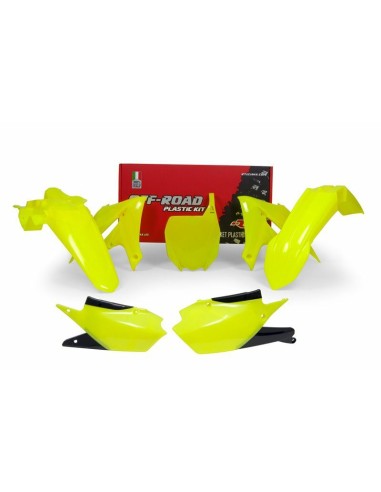 Kit Plastic RACETECH Galben Neon Yamaha YZ-450F