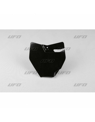 UFO Front Number Plate Black KTM SX65