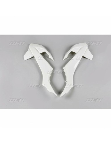 UFO Radiator Covers White KTM SX65