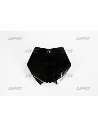 UFO Front Number Plate Black KTM