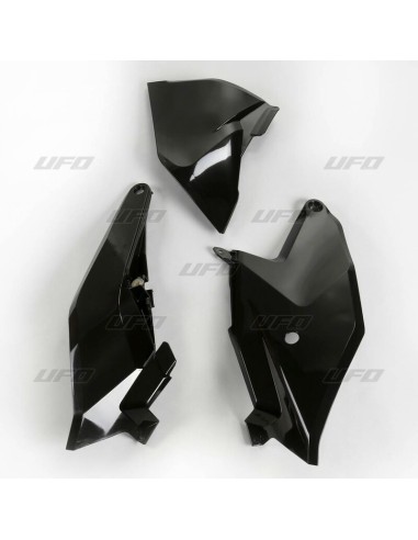 Panouri laterale UFO și capac airbox negru KTM SX85