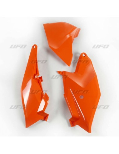 Panouri laterale UFO și capac airbox portocaliu KTM SX85