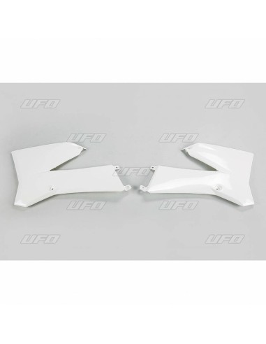 UFO Radiator Covers White KTM SX85