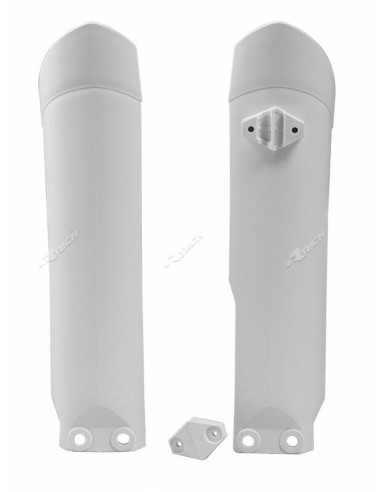 RACETECH Fork Guards - White