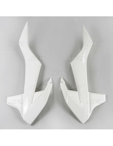 UFO Radiator Covers White KTM SX85