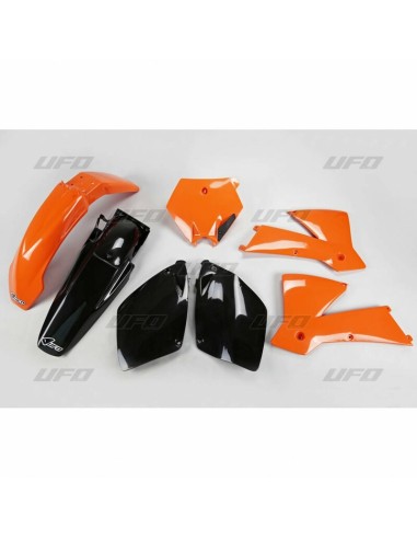 Kit plastic UFO OEM Culoare Portocaliu/Negru KTM