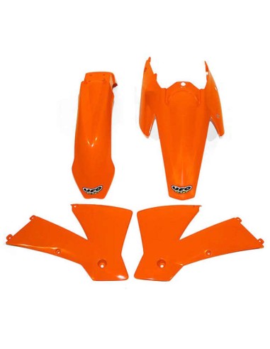 Kit plastic UFO Culoare OEM Portocaliu KTM