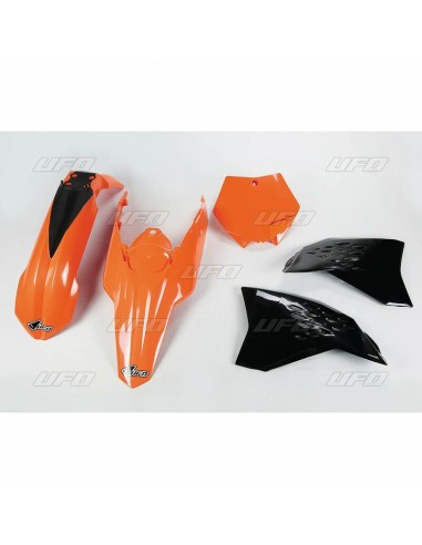 Kit plastic UFO OEM Culoare Portocaliu/Negru KTM