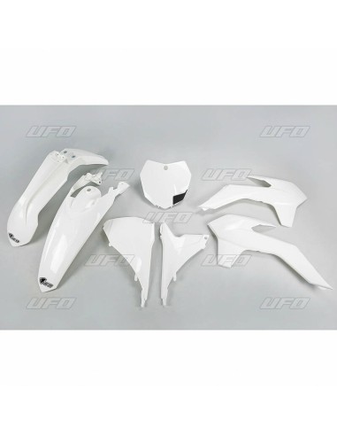 UFO Plastic Kit White KTM