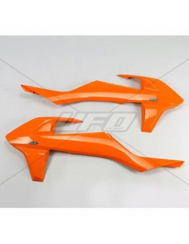 UFO Radiator Covers Black KTM