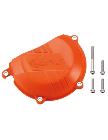 UFO Orange Clutch Cover Protection KTM SX-F/EXC-F 450