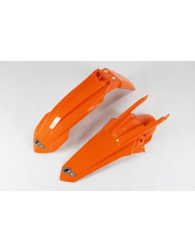 Front & Rear Fender Kit UFO OEM Color Orange KTM