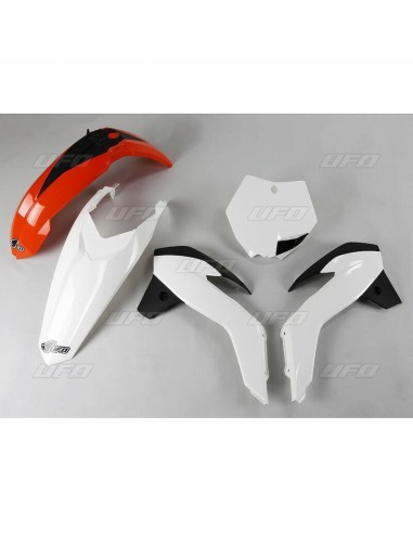 Kit plastic UFO Culoare OEM (2017) Portocaliu/Alb/Negru KTM SX85