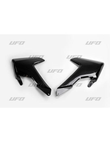 UFO Radiator Covers Black Husqvarna FC