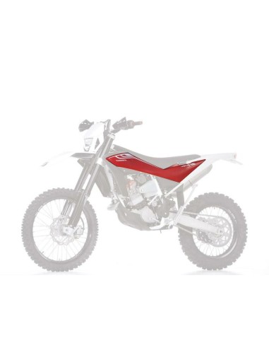 UFO Radiator Covers + Side Panels Red Husqvarna