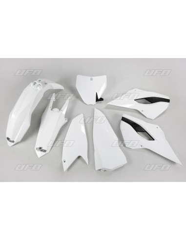 UFO Plastic Kit White Husqvarna TC250