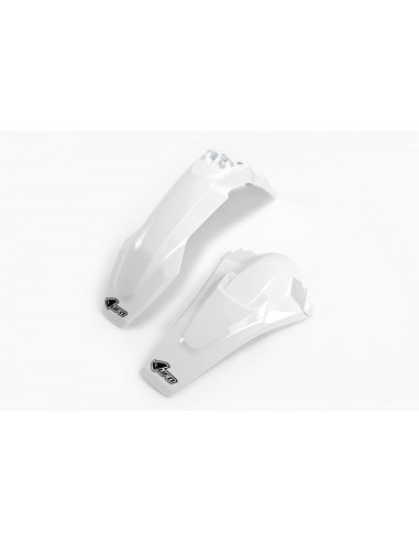 Front & Rear Fender Kit UFO OEM Color White Husqvarna