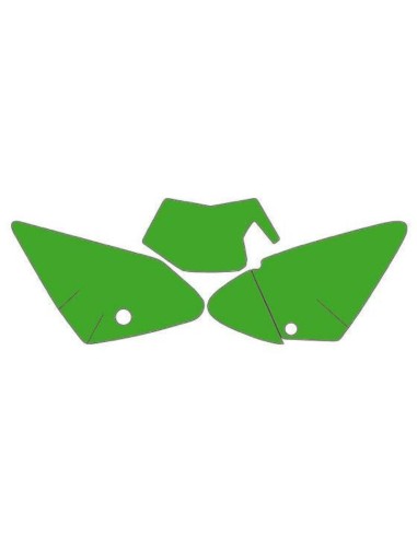 BLACKBIRD Plate Stickers Green Gas Gas