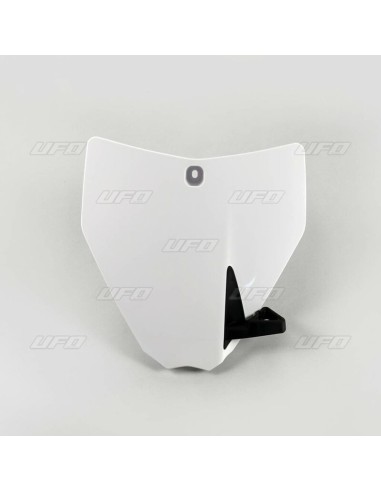 UFO Front Number Plate White  Husqvarna TC85